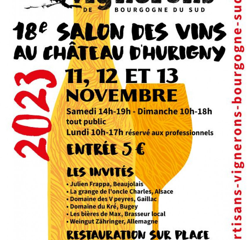 18 ième salon des Artisans Vignerons de Bourgogne du Sud